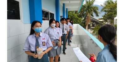 Pelaksanaan Ujian Sekolah kelas XII Angkatan Pertama 